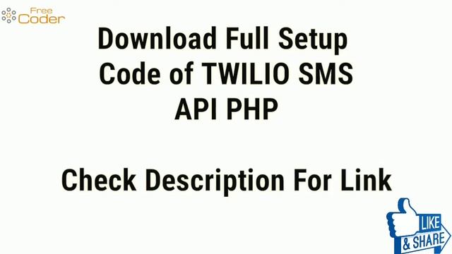 Twilio SMS API integration in PHP full Setup File. смотреть онлайн