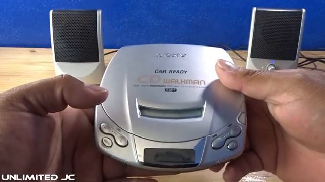 Discman Sony Car ready D-E206CK cd walkman digital mega bass portable cd player AA batteries смотреть онлайн