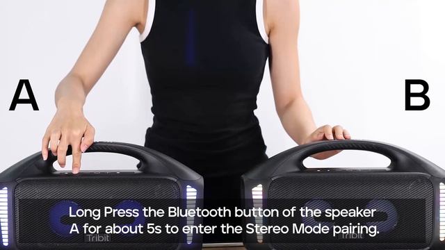 Tribit StormBox Blast: How To Set The TWS Pairing(Stereo Mode)?