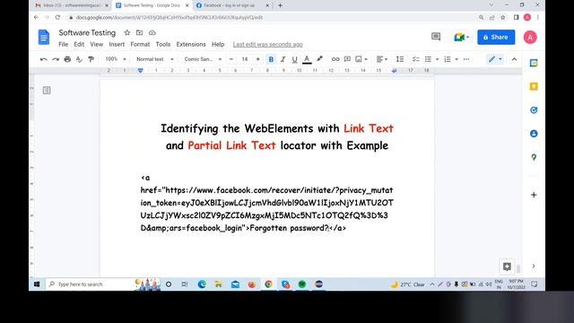 selenium tutorial for beginners | locators in selenium webdriver | Selenium Locators - Part 4 смотреть онлайн