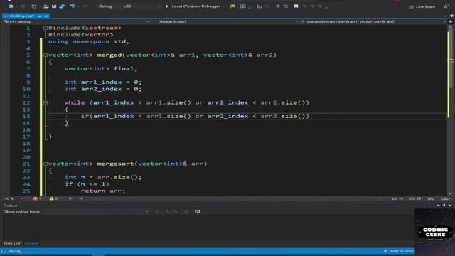 Detailed explanation of merge sort! смотреть онлайн