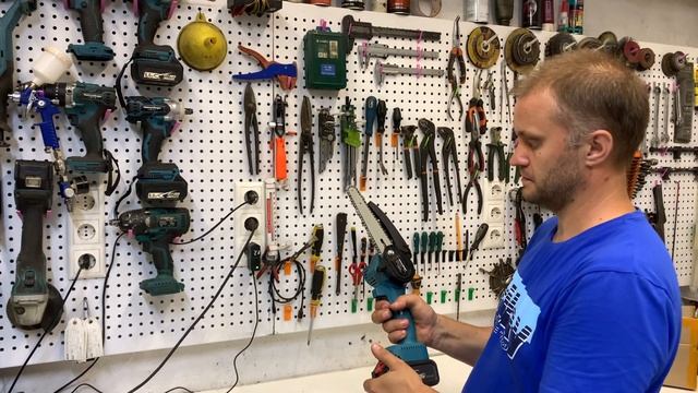Цепной кусторез МИНИ ПИЛА с AliExpress смотреть онлайн
