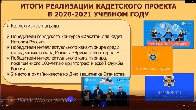 Собрание для родителей учащихся будущего 7-го кадетского класса, 25 мая 2021 года смотреть онлайн