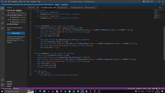 How to create a gens server | Skript tutorial смотреть онлайн