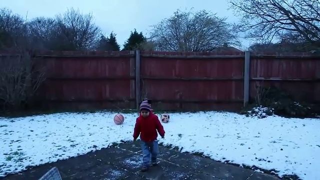 Современный Английский дом / Снег в Ипсвич