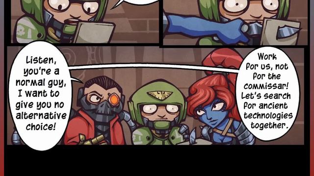 Guardsmen Makes Some New Friends | Warhammer 40k Comic Dub смотреть онлайн