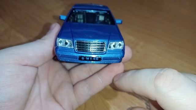 Mercedes-Benz S-Class W140. Обзор масштабной модели смотреть онлайн