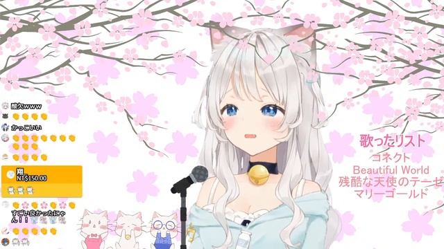 【歌枠】登録者5000人記念?みんないつもありがとにゃん～♩【天凪える】 смотреть онлайн