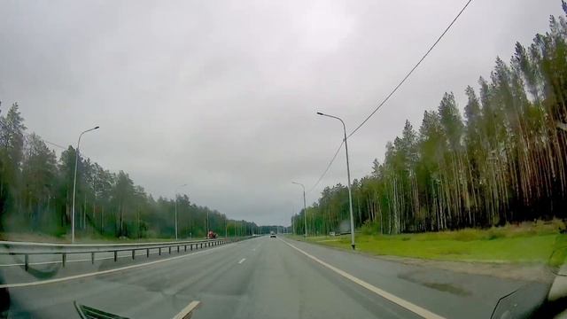 Движение на автомобиле от поселка Боровский до санатория "Ласточка" смотреть онлайн