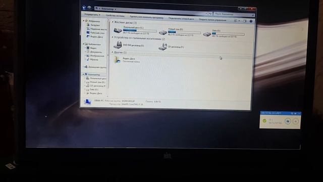 Windows не открывает hdd, ssd внешний диск через адаптер SATA (NTFS) смотреть онлайн