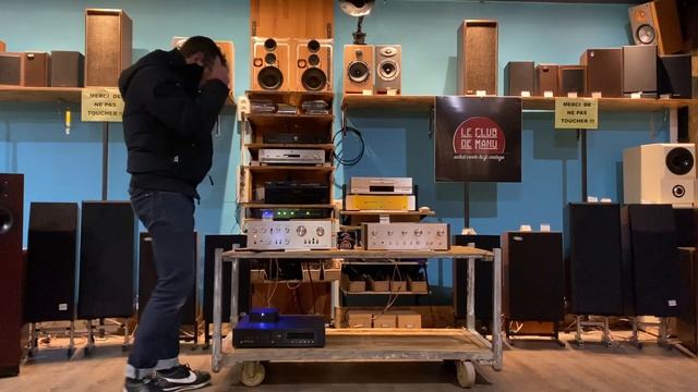 Pioneer SA-7500 ? Pioneer SA 7100 ? Enceintes Athom Ghilbli ? Dac PS Audio ? Dac Wiim Pro Plus
