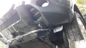 Honda CR-V 3 (RE) замена лампы ПТФ не снимая бампер