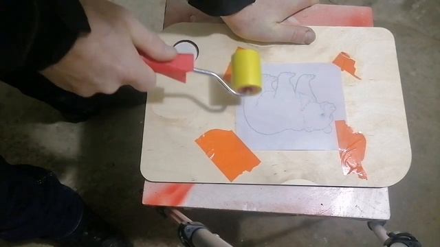 Перенос (сублимация) изображения на дерево смотреть онлайн