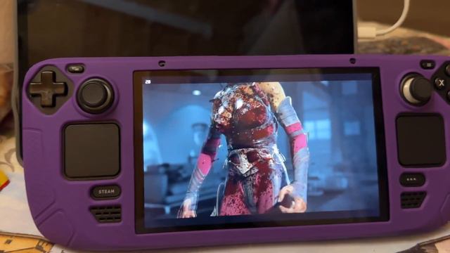 Mortal kombat 1 Nitara fatality on Mileena on steam deck смотреть онлайн
