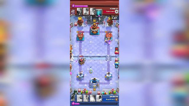 awesome 2.5 battle deck gameplay/clash royale смотреть онлайн