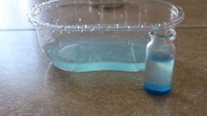 Химический опыт. Гидроксид Калия+ Сульфат Меди