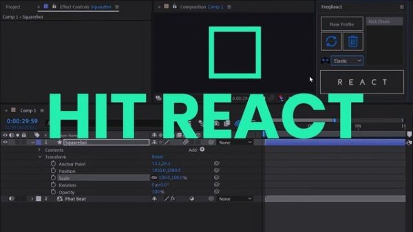 FreqReact: The new way to react audio and music in After Effects