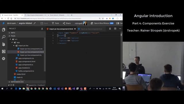 HTL Perg - Angular Course Part 4 - Components Exercise смотреть онлайн