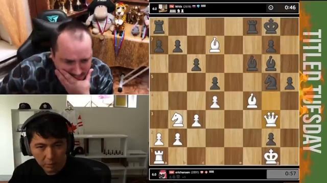 ТАК, И ЧТО Я НАДЕЛАЛ? // GM ERIC HANSEN vs FM ВЯЧЕСЛАВ ВИТИК