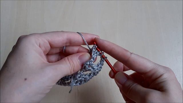 Скрещенные столбики с накидом. Ажурный узор из крестиков крючком для начинающих смотреть онлайн