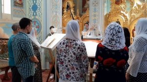 "Причастен в субботу и празднуемым святым" (К. Туев)