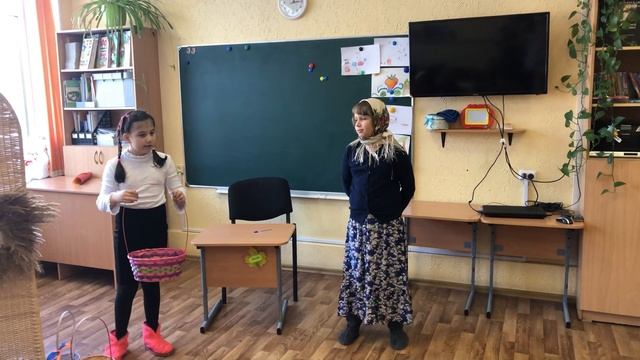 Сказка С.Маршака  «Двенадцать месяцев». 2 H класс,  Немецкая гимназия «Петершуле» 9 Марта 2021 год.