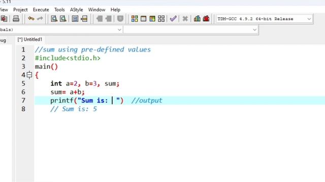 printf and scanf|c program beginners|format specifier|user defined value|address operator in c смотреть онлайн