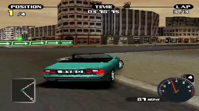 Need for Speed: Porsche Unleashed (PS) - Downtown (Golden) смотреть онлайн