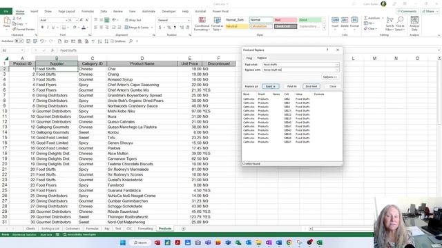 Microsoft Excel The Essentials Level 1 - Video 5 Find and Replace смотреть онлайн