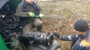 Амкодор 2541 ремонт основного гидронасоса.