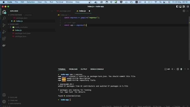Docker Practical Course in Arabic | #03 - Setup NodeJS Application | بالعربي docker شرح смотреть онлайн