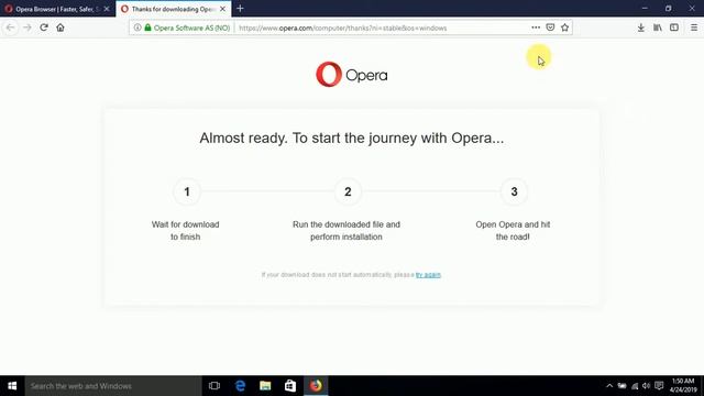 How To Download and Install Opera Browser For Windows 10 free 2019 смотреть онлайн