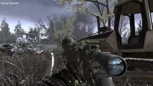 Call Of Duty MW 1 All Ghillied Up Missions Part 01 смотреть онлайн