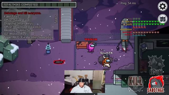 IMPOSTER FANUM Bodies SOULS in the BEST AMONG US COLLAB EVER ft. xQC, YRG, Adin, Kai Cenat, & MORE😱 смотреть онлайн