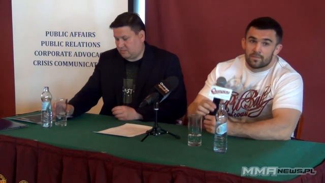 Daniel Omielańczuk w UFC - konferencja prasowa смотреть онлайн