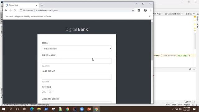 Selenium Automation Framework Tutorial - Synchronization & Wait Commands in Selenium смотреть онлайн