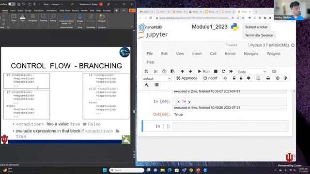 CompuCell3D WS 0.1 Python Bootcamp: Introduction to Python July 31 2023 смотреть онлайн