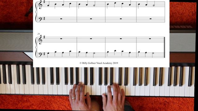 Singer's Piano Week II (Free Piano Lessons) 🎹 смотреть онлайн