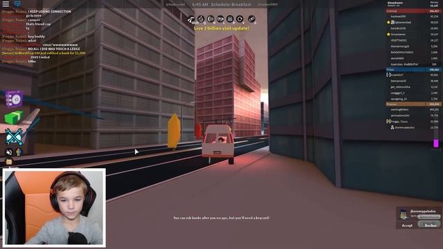 SAVING MY DAD WITH AMBULANCE in ROBLOX JAILBREAK смотреть онлайн
