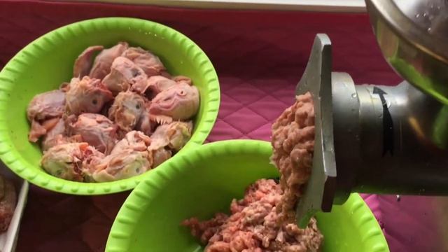 Еда для собак:заготовка костного для щенков. смотреть онлайн