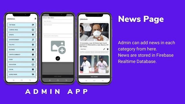 Android News App with Admin App | Firebase Authentication | Realtime Database | Cloud Firestore смотреть онлайн