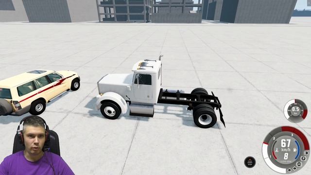 Краш тесты Nissan Patrol в BeamNG.drive//Frolov Ncap. смотреть онлайн