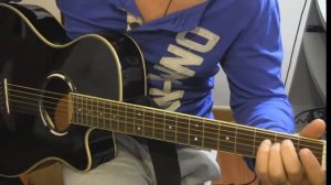 Тихо падает снег ты стоишь у подъезда-(cover)