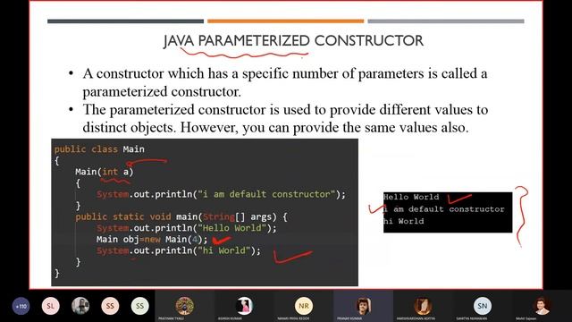 OBJECT ORIENTED PROGRAMMING USING JAVA ECSE106L- CONSTRUCTOR смотреть онлайн