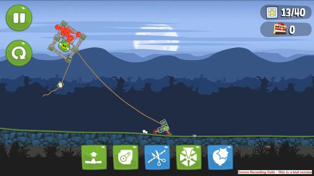 Bad Piggies: Kite for the Weekend Challenge (March 29-30 2014) смотреть онлайн