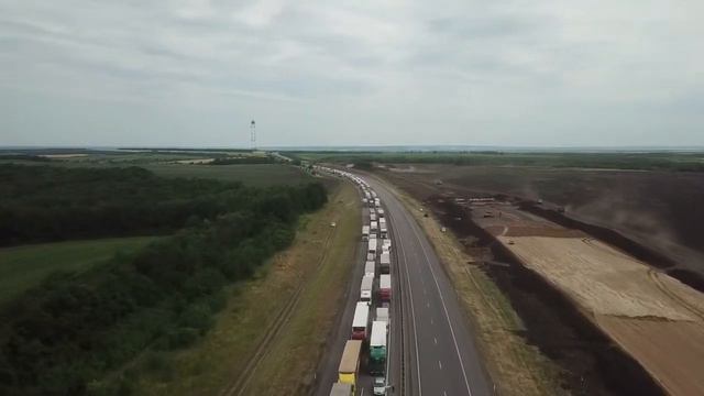 Пробка на трассе Ростов-на-Дону Воронеж смотреть онлайн