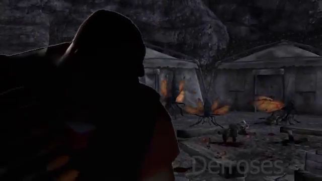 When Heavy turns the wrong way from Goodsprings.(Fallout New Vegas meme) смотреть онлайн