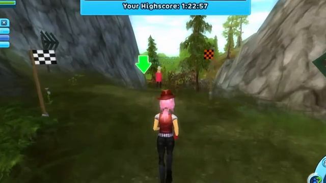 Star Stable- FOOT RACE-Wild bobcat Track ....Cornelia Winterheart смотреть онлайн