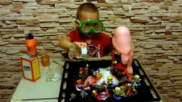 ВУЛКАН ЭКСПЕРИМЕНТ ДОМА THE VOLCANO EXPERIMENT AT HOME