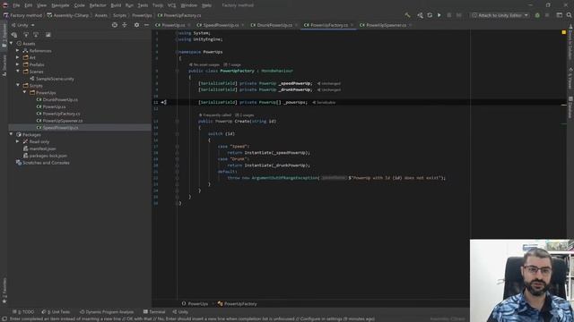 ? Patrón FACTORY method ? | PATRONES de DISEÑO para UNITY смотреть онлайн